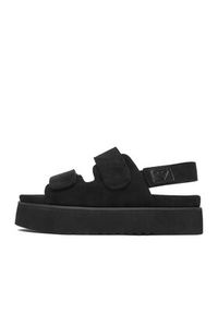 Roxy Sandały CWBEOB-HY22031-3 Czarny. Kolor: czarny. Materiał: materiał #7
