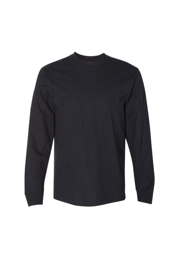 GILDAN - Koszulka Z Długim Rękawem Dla Dorosłych Unisex Hammer. Kolor: czarny. Długość rękawa: długi rękaw. Długość: długie. Sport: turystyka piesza