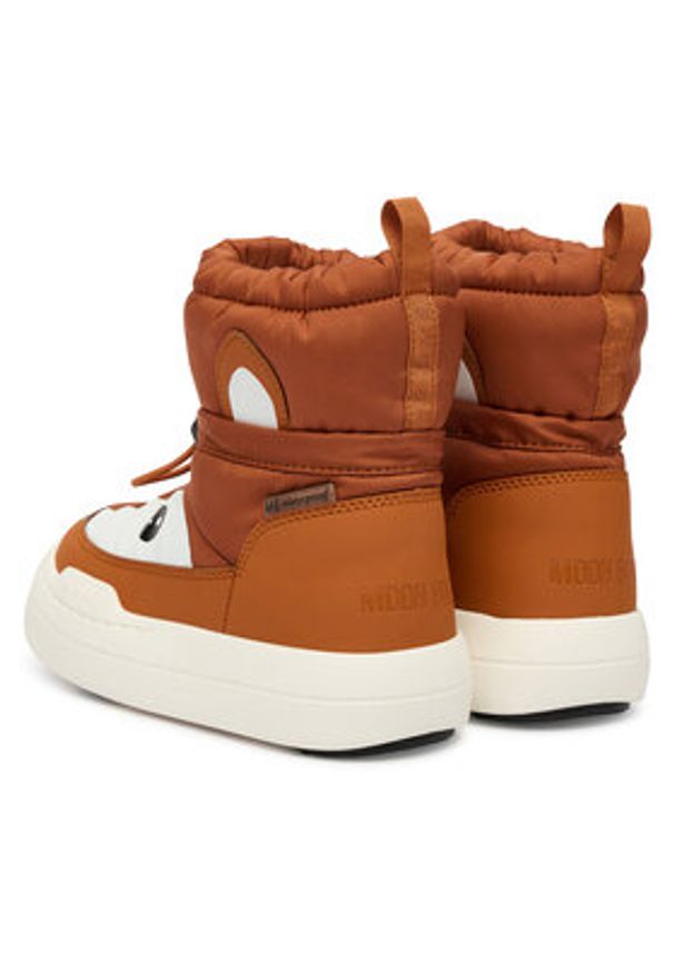 Moon Boot Śniegowce Mb Jr Park Tube Mid Animal Wp 80D3440100 S Brązowy. Kolor: brązowy. Materiał: materiał