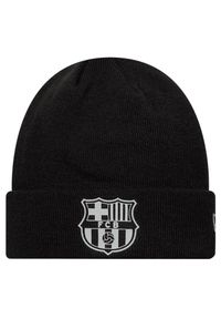 New Era - Czapka męska Core Cuff Beanie FC Barcelona Reflective Hat. Kolor: czarny. Materiał: akryl #1