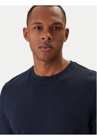 Calvin Klein T-Shirt LV04LB275G Granatowy Regular Fit. Kolor: niebieski. Materiał: bawełna #4