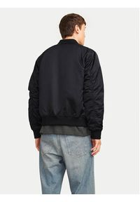 Jack & Jones Kurtka bomber Ocean 12256857 Czarny Regular Fit. Kolor: czarny. Materiał: syntetyk #6