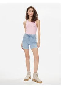 Liu Jo Top MA4327 J4695 Różowy Slim Fit. Kolor: różowy. Materiał: wiskoza #5