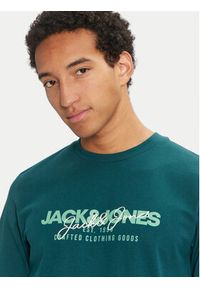 Jack & Jones - Jack&Jones T-Shirt Alvis 12256803 Zielony Standard Fit. Kolor: zielony. Materiał: bawełna