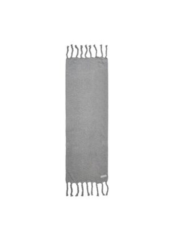 TOMMY HILFIGER - Tommy Hilfiger Szalik Tommy Twist Scarf AW0AW15530 Szary. Kolor: szary. Materiał: syntetyk