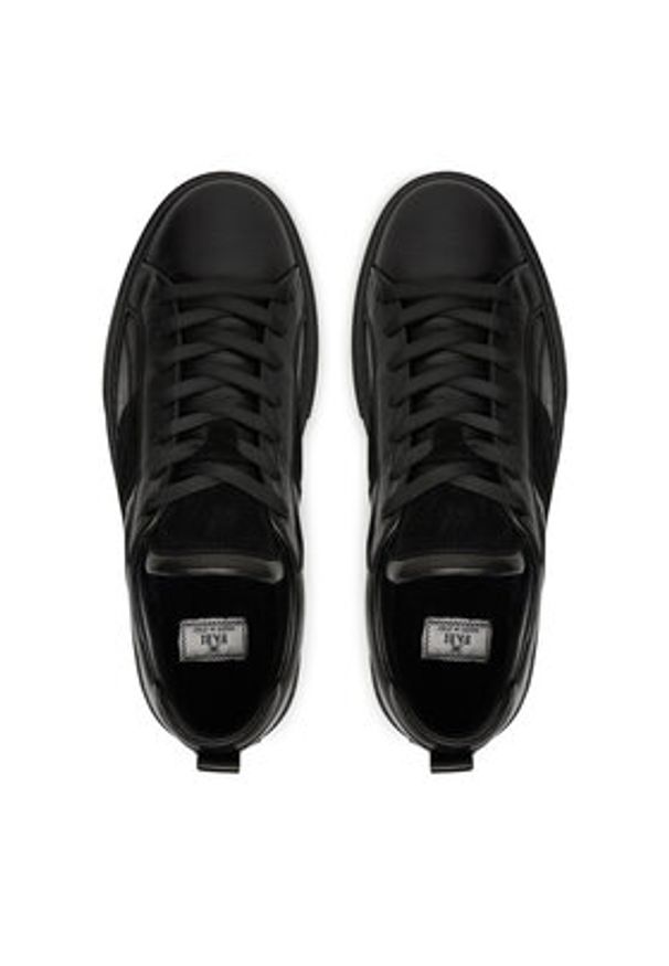 Fabi Sneakersy FU1210.DM0PRR89O48N Czarny. Kolor: czarny. Materiał: skóra