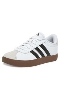 Adidas - adidas Sneakersy Vl Court 3.0 K ID9062 Biały. Kolor: biały. Materiał: skóra #6