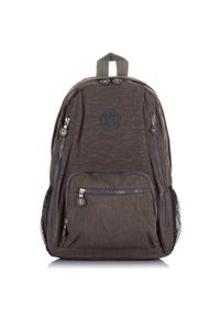 Plecak sportowy szary BAG STREET SP-09-GR. Kolor: szary. Materiał: materiał. Styl: sportowy, street #1