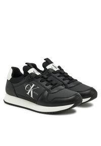 Calvin Klein Jeans Sneakersy YW0YW01616 Czarny. Kolor: czarny. Materiał: skóra #5