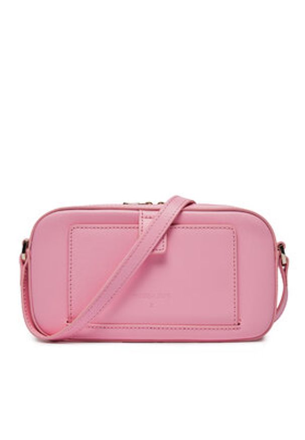 Patrizia Pepe Torebka 8B0152/L061-M482 Różowy. Kolor: różowy. Materiał: skórzane