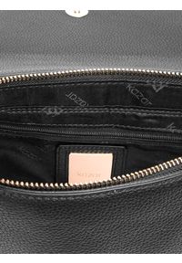 Kazar - Czarna torebka damska. Kolor: czarny. Materiał: skórzane. Styl: casual. Rodzaj torebki: na ramię #9