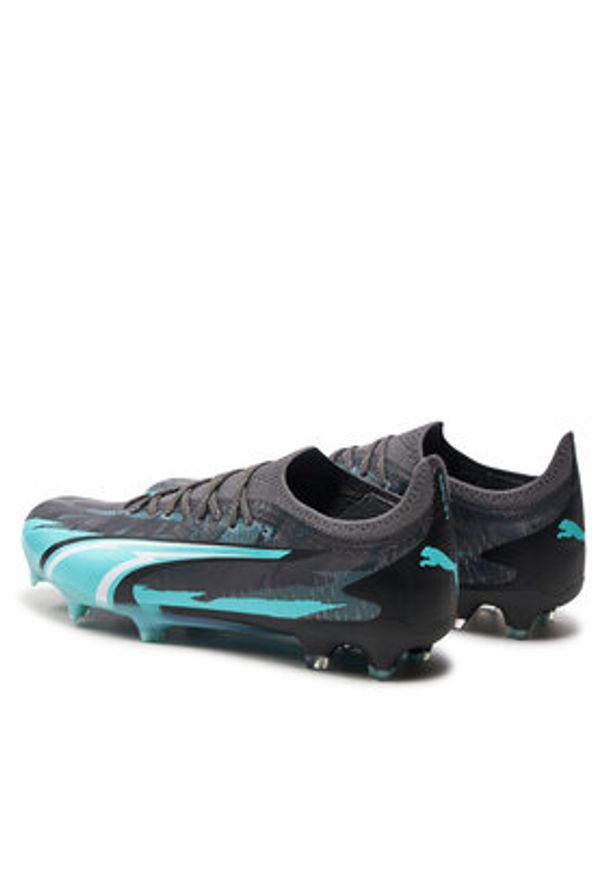 Puma Buty do piłki nożnej ULTRA ULTIMATE RUSH FG/AG 10782701 01 Szary. Kolor: szary. Materiał: skóra