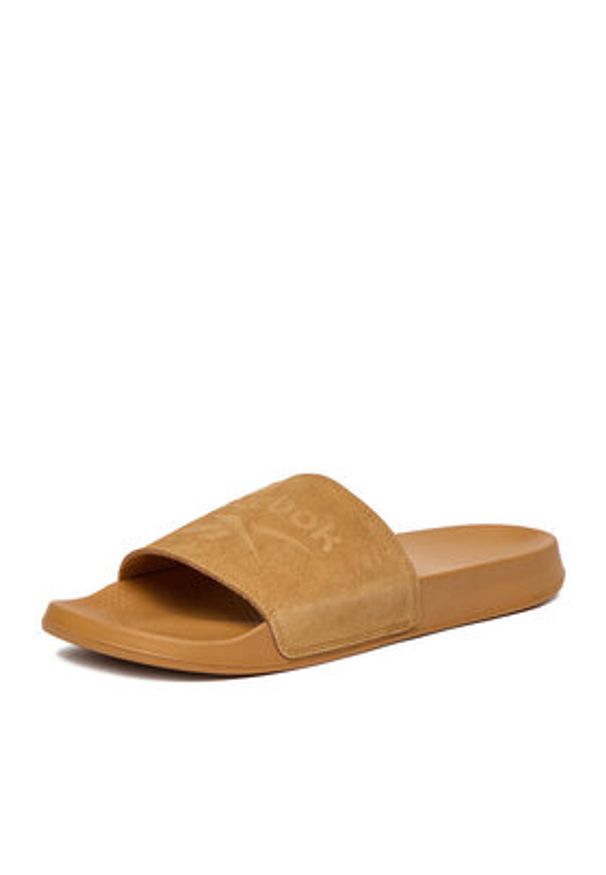 Reebok Klapki CEO-SS26-3C043-M Brązowy. Kolor: brązowy. Materiał: zamsz, skóra