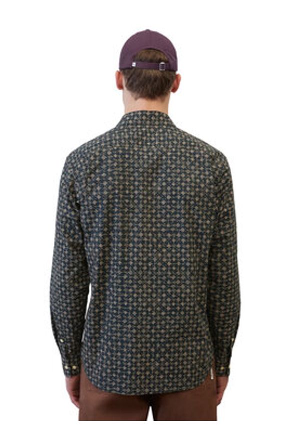 Marc O'Polo Koszula 322725042090 Granatowy Regular Fit. Typ kołnierza: polo. Kolor: niebieski. Materiał: bawełna