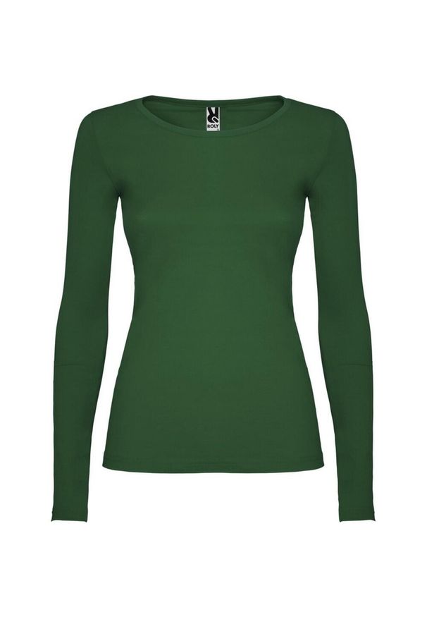 ROLY - Damska Koszulka Z Długim Rękawem Extreme. Kolor: zielony. Długość rękawa: długi rękaw. Długość: długie. Sport: turystyka piesza
