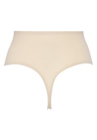 Chantelle Figi Brazylijskie z wysokim stanem Soft Stretch C10690 Beżowy. Stan: podwyższony. Kolor: beżowy. Materiał: syntetyk