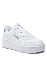 Champion Sneakersy Rebound Platform Metal Low Cut Shoe S11655-CHA-WW010 Biały. Kolor: biały. Obcas: na platformie #2