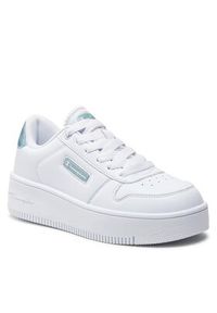 Champion Sneakersy Rebound Platform Metal Low Cut Shoe S11655-CHA-WW010 Biały. Kolor: biały. Obcas: na platformie