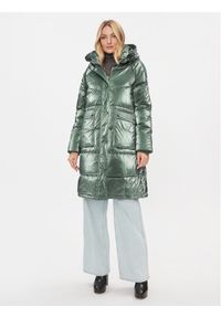 Rinascimento Kurtka puchowa CFC0113544003 Zielony Regular Fit. Kolor: zielony. Materiał: syntetyk. Sezon: zima #1