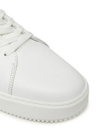 Calvin Klein Jeans Sneakersy YM0YM01317 Biały. Kolor: biały. Materiał: skóra
