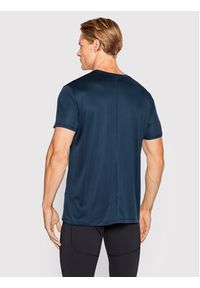 Asics Koszulka techniczna Core 2011C341 Granatowy Regular Fit. Kolor: niebieski. Materiał: syntetyk #3