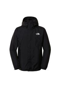 Kurtka The North Face Antora 0A7QEY4H01 - czarna. Typ kołnierza: kaptur. Kolor: czarny. Materiał: materiał, nylon. Styl: klasyczny, sportowy