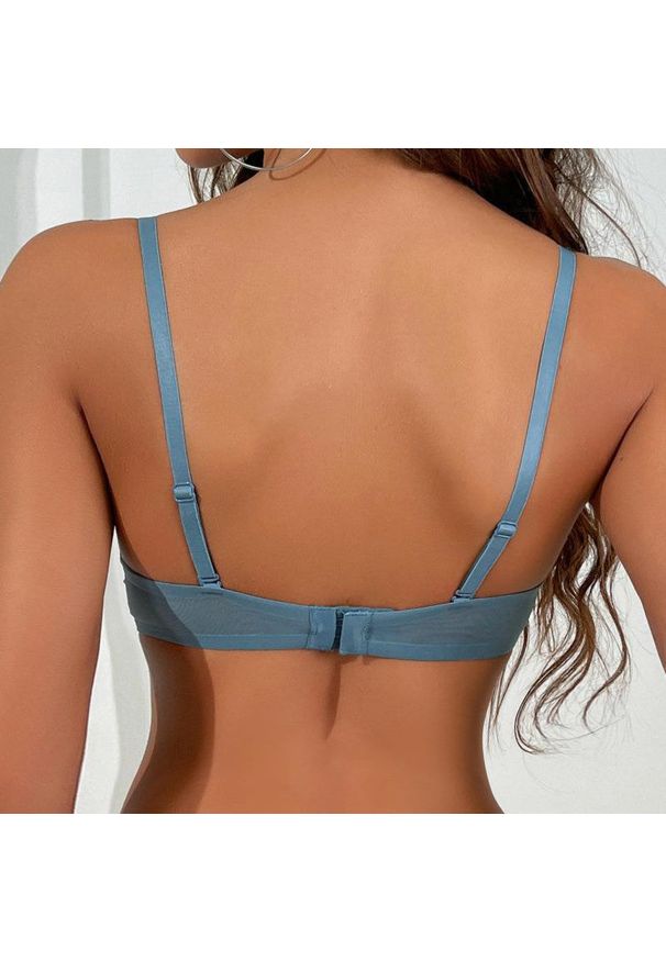 Intica - Komplet bielizny z motywem plastra miodu Cacilie. Kolor: fioletowy. Materiał: tkanina