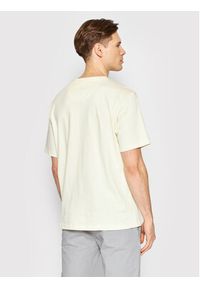 Baldessarini T-Shirt B4 20032/000/5081 Beżowy Regular Fit. Kolor: beżowy. Materiał: bawełna