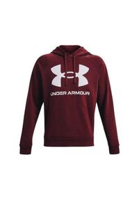 Bluza sportowa męska Under Armour Rival Fleece Big Logo HD. Typ kołnierza: kaptur. Kolor: biały, wielokolorowy, beżowy