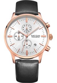 Zegarek MEGIR Zegarek męski MEGIR - BOERG - CHRONOGRAF 2C+ PUDEŁKO #1