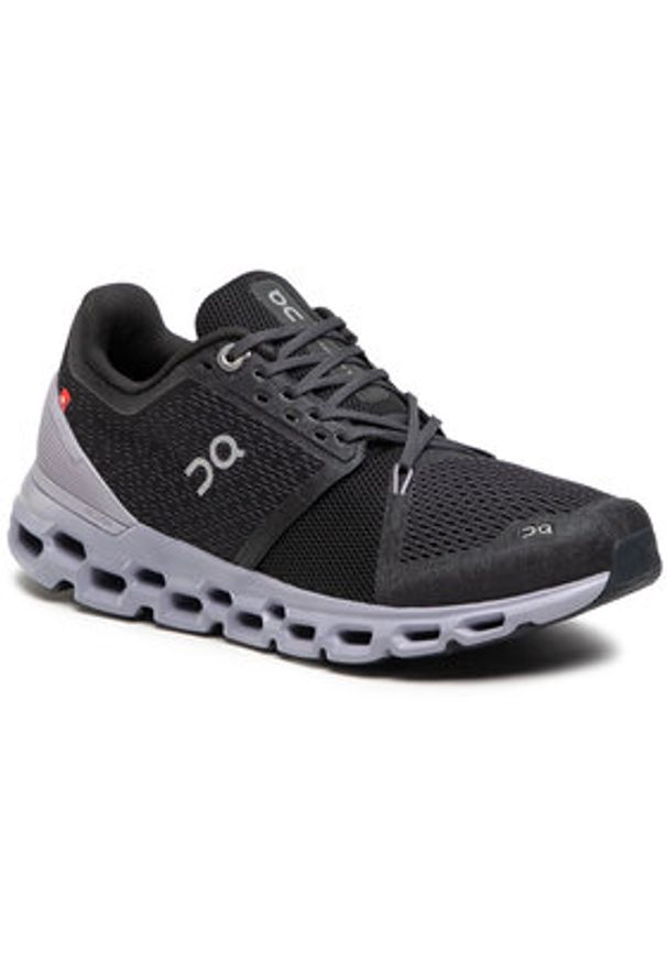 On Buty do biegania Cloudstratus 2999562 Czarny. Kolor: czarny. Materiał: materiał