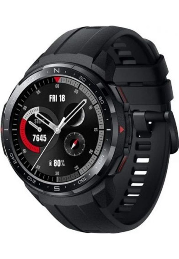 HONOR - Smartwatch Honor Watch GS Pro Czarny (KAN-B19S). Rodzaj zegarka: smartwatch. Kolor: czarny