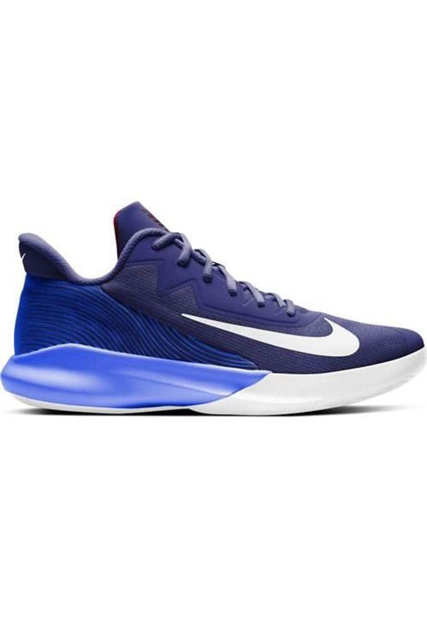 Buty koszykarskie męskie Nike Precision IV. Zapięcie: sznurówki. Kolor: wielokolorowy, niebieski. Materiał: materiał, syntetyk. Szerokość cholewki: normalna