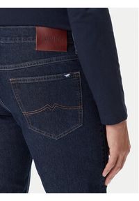 Mustang Jeansy Tramper 1016838 Granatowy Straight Fit. Kolor: niebieski