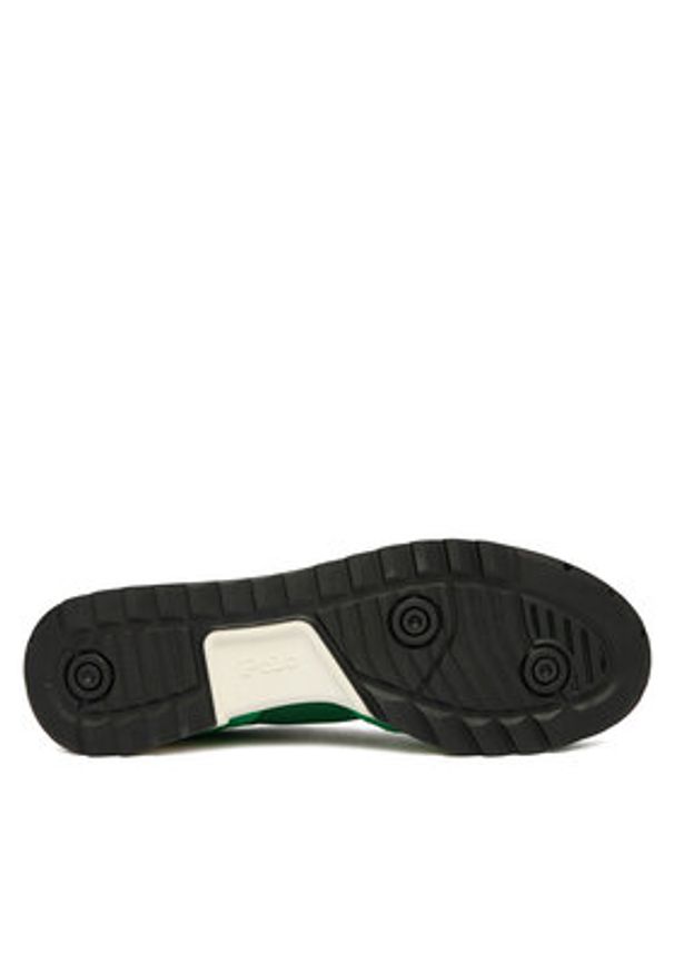 Polo Ralph Lauren Sneakersy 809P01641002 Zielony. Kolor: zielony. Materiał: skóra, zamsz