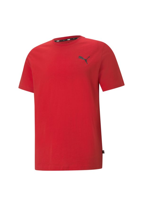 Koszulka Puma Essential Small Logo. Kolor: czerwony. Długość rękawa: krótki rękaw. Długość: krótkie