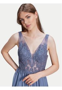 Hey Kyla - Swing Sukienka wieczorowa 5AH035HK Niebieski Slim Fit. Kolor: niebieski. Materiał: syntetyk. Styl: wizytowy #2