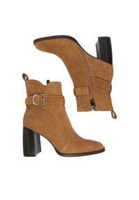 Badura Botki EO-VIV-1 Brązowy. Kolor: brązowy. Materiał: zamsz, skóra #2