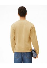 Kenzo - KENZO - Beżowa bluza z bawełny Tiger. Kolor: beżowy. Materiał: bawełna. Długość rękawa: długi rękaw. Długość: długie. Wzór: aplikacja, haft. Styl: klasyczny #6