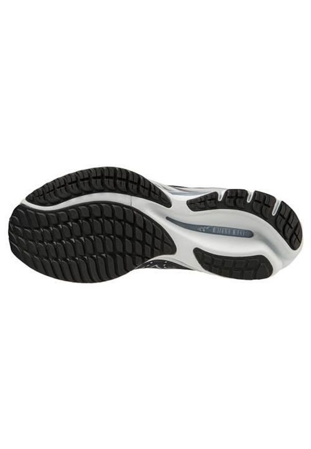 Buty do biegania damskie Mizuno Wave Rider 27 W. Zapięcie: sznurówki. Kolor: czarny. Materiał: materiał, tkanina, syntetyk. Szerokość cholewki: normalna. Model: Mizuno Wave. Sport: bieganie