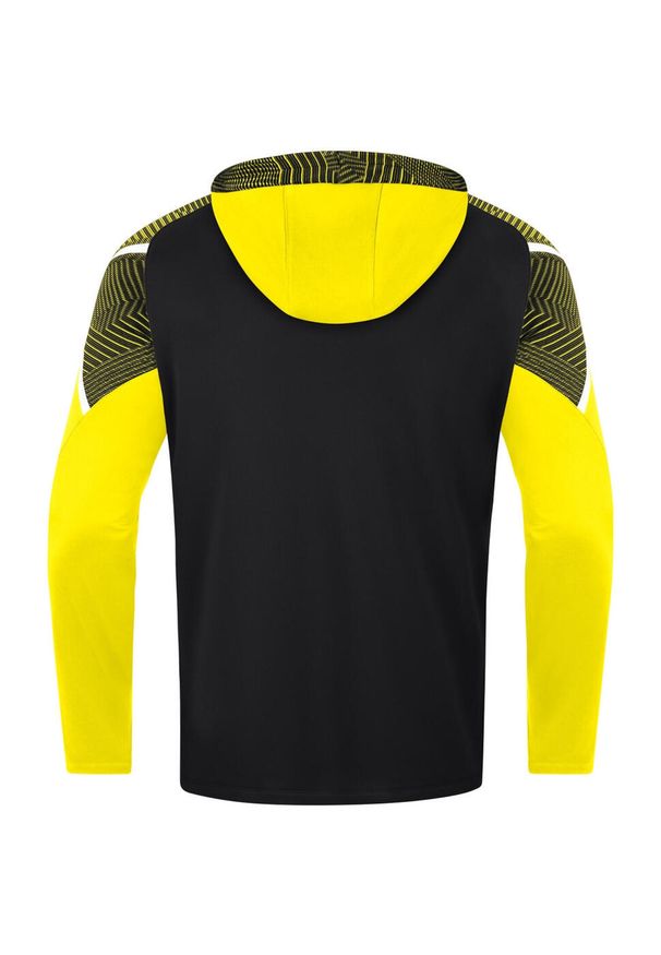 Bluza dresowa z kapturem Jako Performance. Typ kołnierza: kaptur. Kolor: wielokolorowy, żółty, czarny. Materiał: dresówka