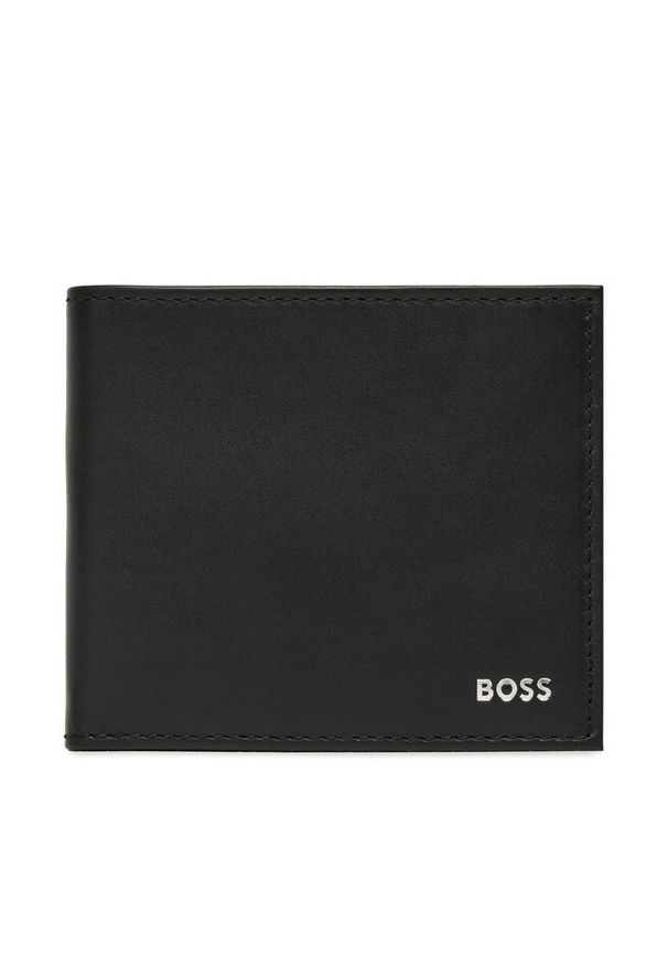 Duży Portfel Męski BOSS. Kolor: czarny