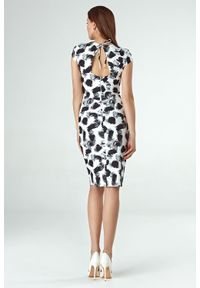 Colett - Elegancka ołówkowa sukienka modny wzór. Materiał: materiał. Typ sukienki: ołówkowe. Styl: elegancki #3