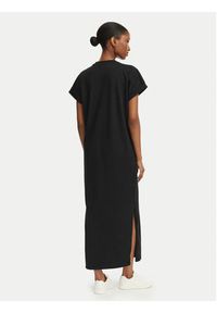 Hugo - HUGO Sukienka codzienna Nalle_B 50540389 Czarny Regular Fit. Okazja: na co dzień. Kolor: czarny. Materiał: bawełna. Typ sukienki: proste. Styl: casual #5
