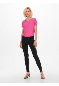 only - ONLY T-Shirt 15106662 Różowy Regular Fit. Kolor: różowy. Materiał: wiskoza #3