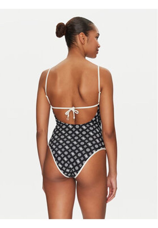 Guess Strój kąpielowy E5GJ29 KCRL2 Czarny. Kolor: czarny. Materiał: syntetyk