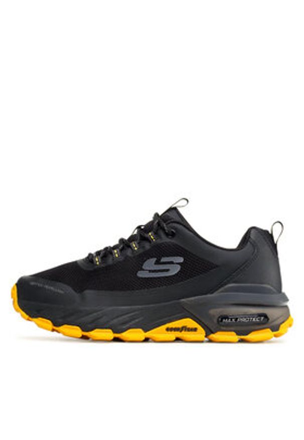 skechers - Skechers Sneakersy Liberated 237301/BKYL Czarny. Kolor: czarny. Materiał: materiał