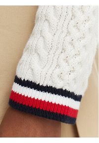 Tommy Jeans Sweter DW0DW22933 Biały Regular Fit. Kolor: biały. Materiał: bawełna #3