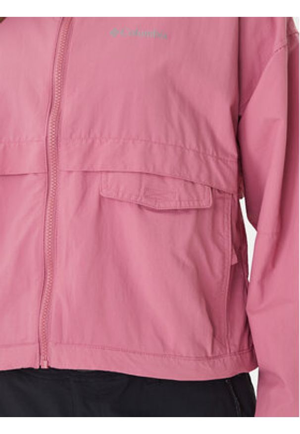 columbia - Columbia Wiatrówka Spire Valley™ 2116501 Różowy Regular Fit. Kolor: różowy. Materiał: syntetyk