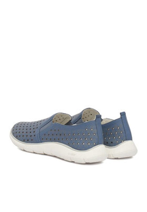 Remonte Półbuty CEO-D3G04-14 Niebieski. Kolor: niebieski. Materiał: skóra